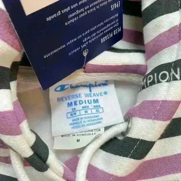 NWT Champion Women’s Reverse Weave All-Over Print Hoodie, Medium - Picture 12 of 15